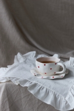 Чайна пара "Серденько" 250 мл - Зображення 6