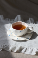 Чайна пара "Волошки" 250 мл - Зображення 3